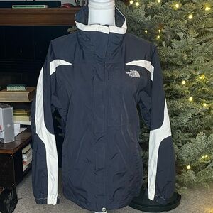 The North Face Women's Black and White Ski Jacket